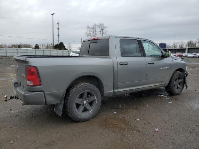 1C6RD7MT7CS316200 - 2012 DODGE RAM 1500 SPORT GRAY photo 3