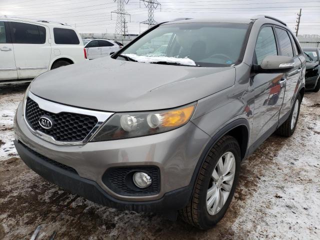 5XYKT4A2XBG155238 - 2011 KIA SORENTO BASE GRAY photo 1