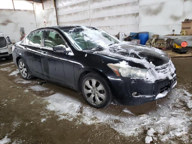 1HGCP36878A059240 - 2008 HONDA ACCORD EXL BLACK photo 4