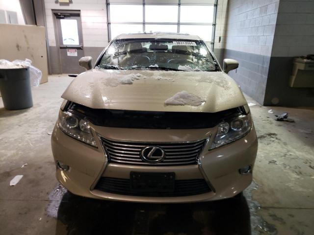 JTHBK1GG6D2083387 - 2013 LEXUS ES 350 GOLD photo 5