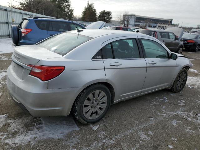 1C3CCBAB7CN229271 - 2012 CHRYSLER 200 LX SILVER photo 3