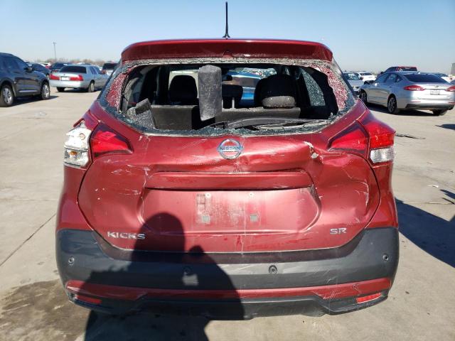 3N1CP5DV6LL579226 - 2020 NISSAN KICKS SR RED photo 6