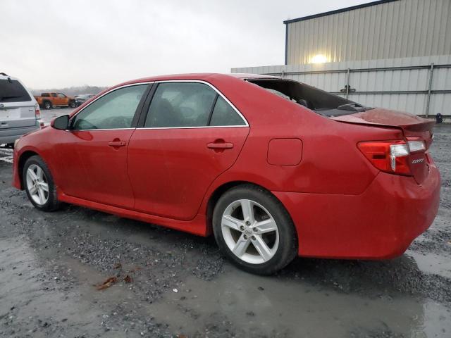 4T1BF1FK0EU835517 - 2014 TOYOTA CAMRY L RED photo 2