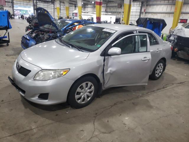 1NXBU4EE5AZ296566 - 2010 TOYOTA COROLLA BASE SILVER photo 1