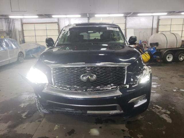 JN8AZ2NE3H9153204 - 2017 INFINITI QX80 BASE BLUE photo 5