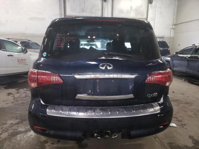 JN8AZ2NE3H9153204 - 2017 INFINITI QX80 BASE BLUE photo 6