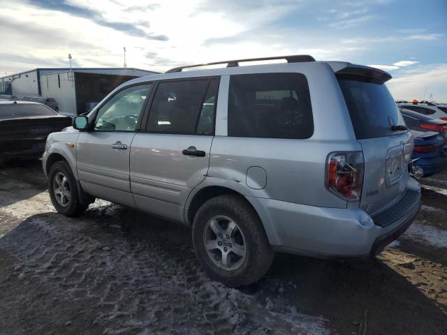 5FNYF18527B022598 - 2007 HONDA PILOT EXL SILVER photo 2