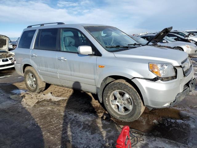 5FNYF18527B022598 - 2007 HONDA PILOT EXL SILVER photo 4