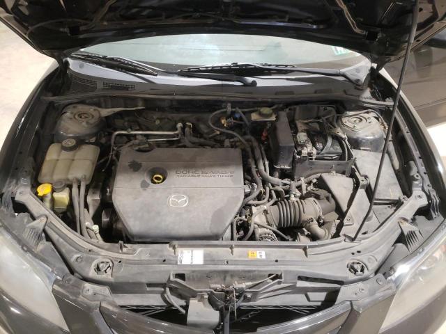 JM1BK32G681123953 - 2008 MAZDA 3 I GRAY photo 11