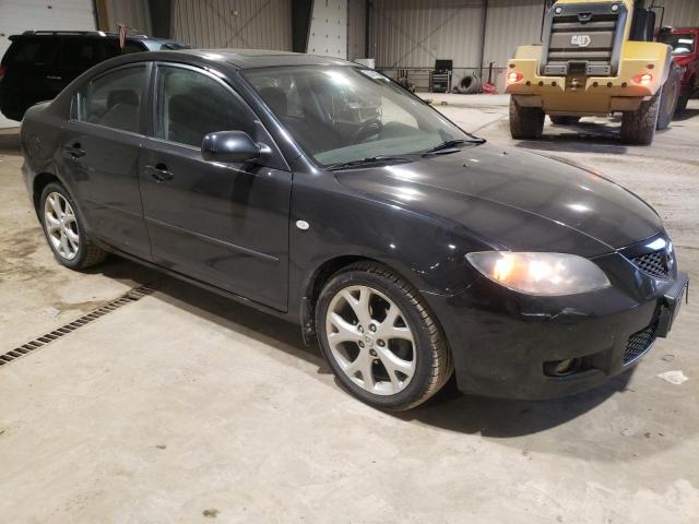 JM1BK32G681123953 - 2008 MAZDA 3 I GRAY photo 4