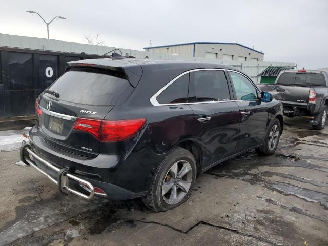 5FRYD4H24FB006283 - 2015 ACURA MDX BLACK photo 3