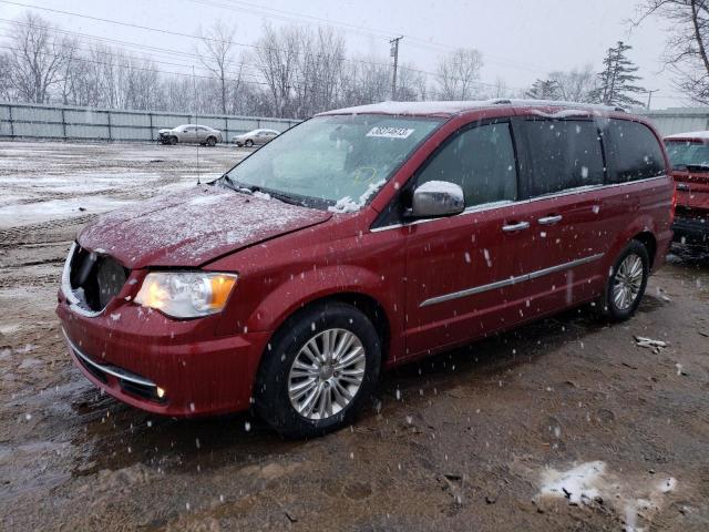 2C4RC1GG6CR168713 - 2012 CHRYSLER TOWN & COU LIMITED RED photo 1