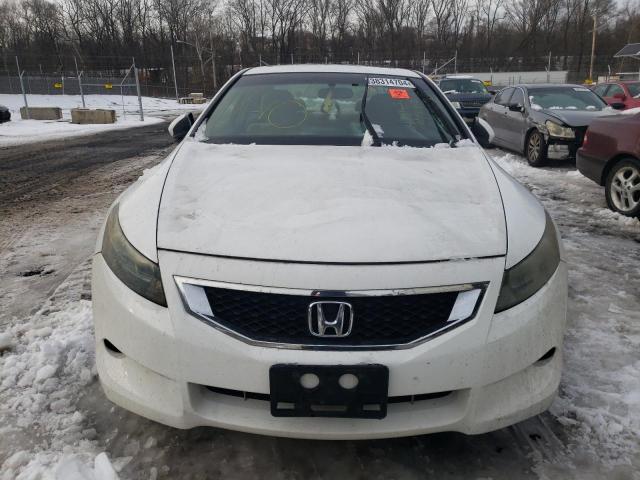 1HGCS12779A012632 - 2009 HONDA ACCORD EX WHITE photo 5