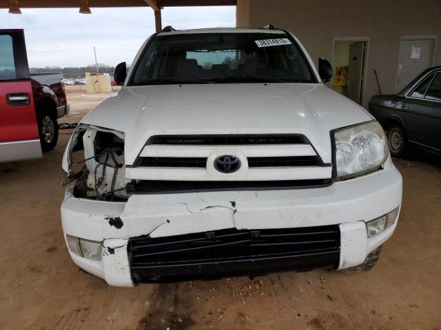 JTEZU14R730015072 - 2003 TOYOTA 4RUNNER SR5 WHITE photo 5