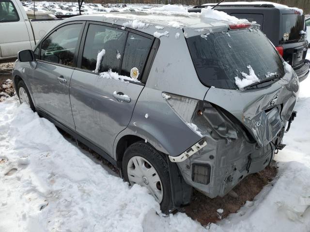 3N1BC1CP0CK246352 - 2012 NISSAN VERSA S GRAY photo 2