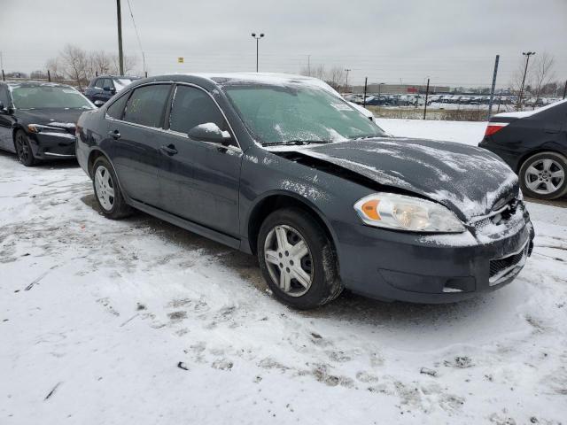 2G1WD5E36C1283021 - 2012 CHEVROLET IMPALA POLICE GRAY photo 4