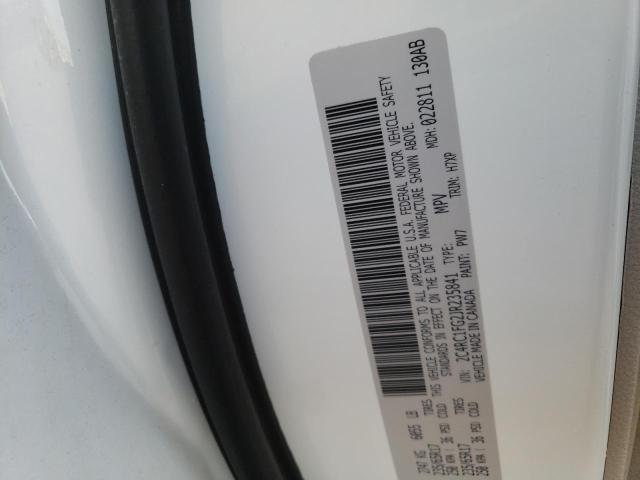 2C4RC1FG2JR235841 - 2018 CHRYSLER PACIFICA TOURING PLUS WHITE photo 14