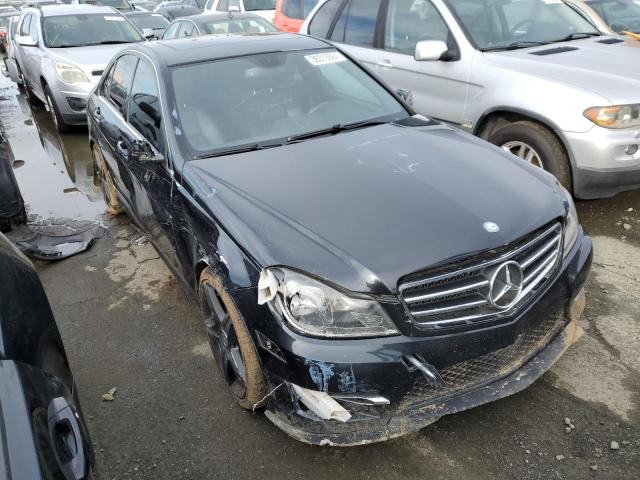 WDDGF4HB1CR214091 - 2012 MERCEDES-BENZ C 250 BLACK photo 4