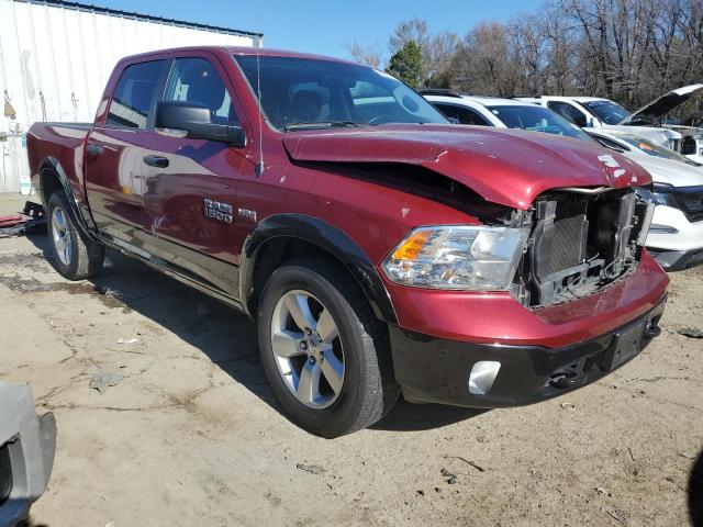 1C6RR6LT9FS639620 - 2015 RAM 1500 SLT RED photo 4