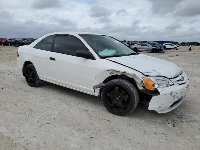 1HGEM22571L031665 - 2001 HONDA CIVIC LX WHITE photo 4