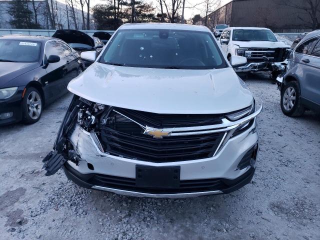 3GNAXTEV1NL135222 - 2022 CHEVROLET EQUINOX LT SILVER photo 5