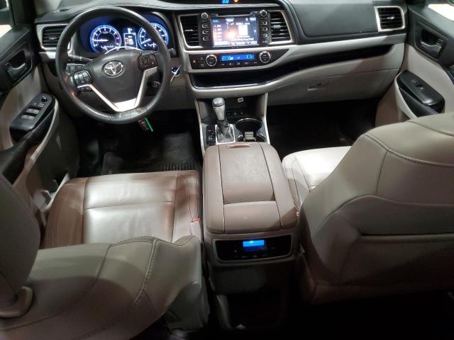 5TDJKRFH5FS168531 - 2015 TOYOTA HIGHLANDER XLE BLUE photo 8