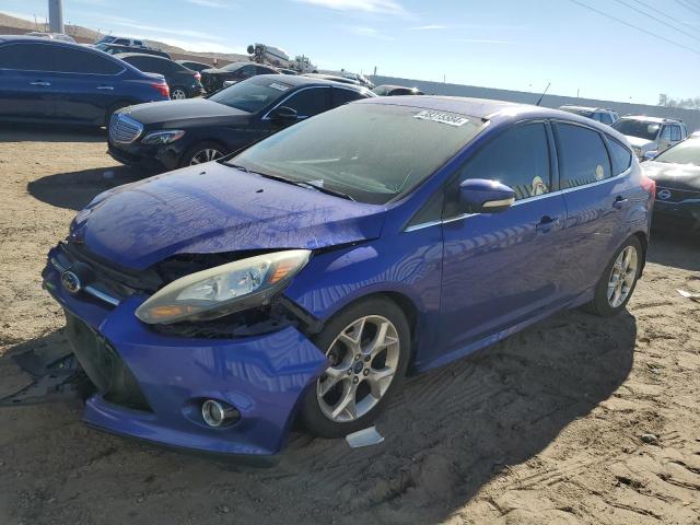 1FADP3N25EL362975 - 2014 FORD FOCUS TITANIUM BLUE photo 1