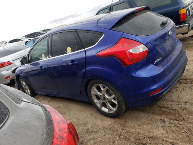 1FADP3N25EL362975 - 2014 FORD FOCUS TITANIUM BLUE photo 2