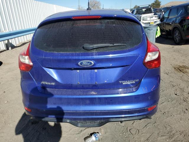 1FADP3N25EL362975 - 2014 FORD FOCUS TITANIUM BLUE photo 6