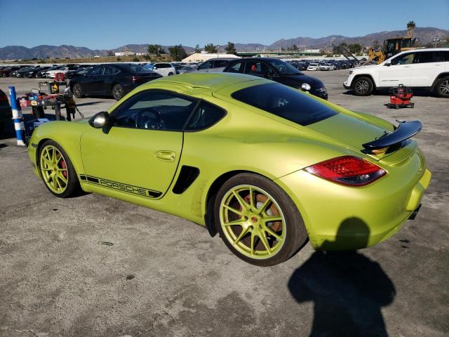 WP0AB2A82CS793079 - 2012 PORSCHE CAYMAN R GREEN photo 2