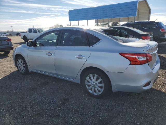 3N1AB7AP2HY274128 - 2017 NISSAN SENTRA S GRAY photo 2