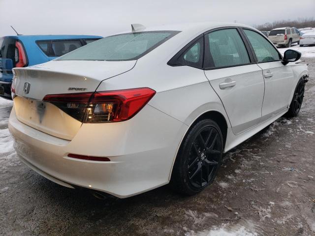 2HGFE2F57NH550441 - 2022 HONDA CIVIC SPORT 白色 照片 3