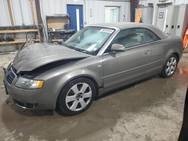 WAUDT48H55K011031 - 2005 AUDI A4 QUATTRO CABRIOLET GRAY photo 1