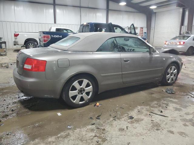 WAUDT48H55K011031 - 2005 AUDI A4 QUATTRO CABRIOLET GRAY photo 3