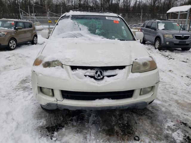 2HNYD18295H538938 - 2005 ACURA MDX WHITE photo 5