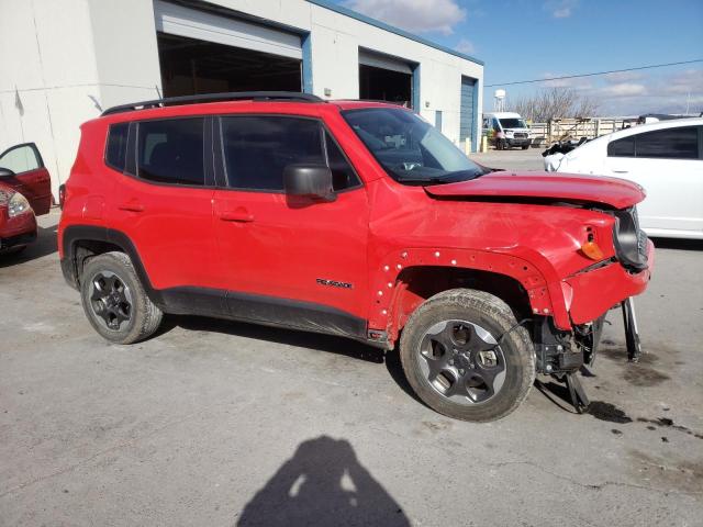 ZACCJBAT2GPE32186 - 2016 JEEP RENEGADE SPORT RED photo 4