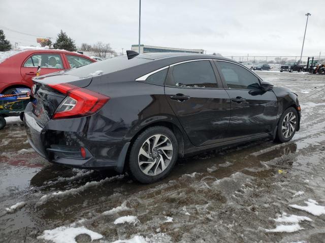 19XFC2F76HE046145 - 2017 HONDA CIVIC EX BLACK photo 3
