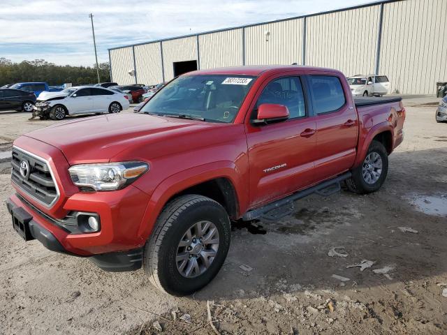 3TMAZ5CN9HM035076 - 2017 TOYOTA TACOMA DOUBLE CAB 红色 照片 1