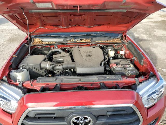 3TMAZ5CN9HM035076 - 2017 TOYOTA TACOMA DOUBLE CAB 红色 照片 11