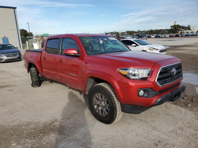 3TMAZ5CN9HM035076 - 2017 TOYOTA TACOMA DOUBLE CAB 红色 照片 4