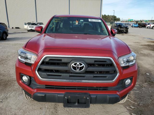3TMAZ5CN9HM035076 - 2017 TOYOTA TACOMA DOUBLE CAB 红色 照片 5