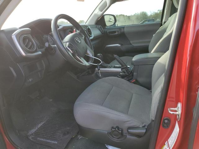3TMAZ5CN9HM035076 - 2017 TOYOTA TACOMA DOUBLE CAB 红色 照片 7