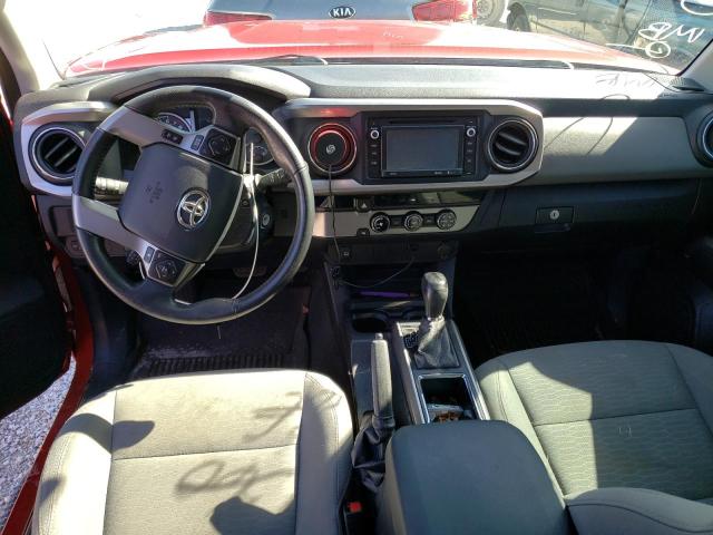 3TMAZ5CN9HM035076 - 2017 TOYOTA TACOMA DOUBLE CAB 红色 照片 8