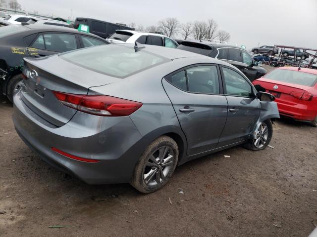 KMHD84LF6HU207333 - 2017 HYUNDAI ELANTRA SE GRAY photo 3