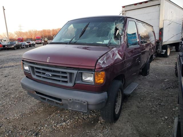 1FBSS31L87DA93676 - 2007 FORD ECONOLINE E350 SUPER DUTY WAGON BURGUNDY photo 1