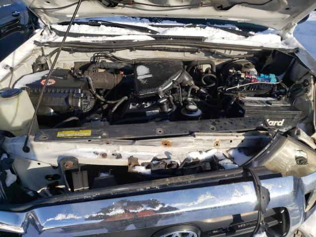 5TETX22N46Z259757 - 2006 TOYOTA TACOMA ACCESS CAB თეთრი ფოტო 11