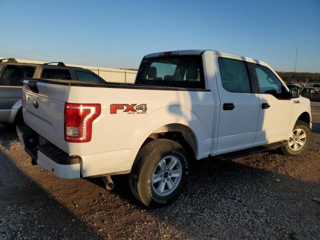 1FTEW1EF2HKD08441 - 2017 FORD F150 SUPERCREW WHITE photo 3