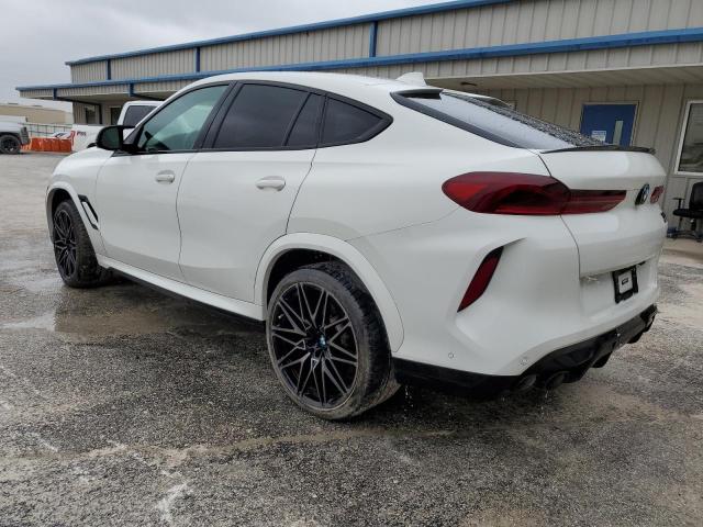 5YMCY0C08N9K52980 - 2022 BMW X6 M WHITE photo 2