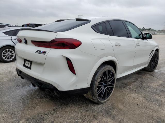 5YMCY0C08N9K52980 - 2022 BMW X6 M WHITE photo 3