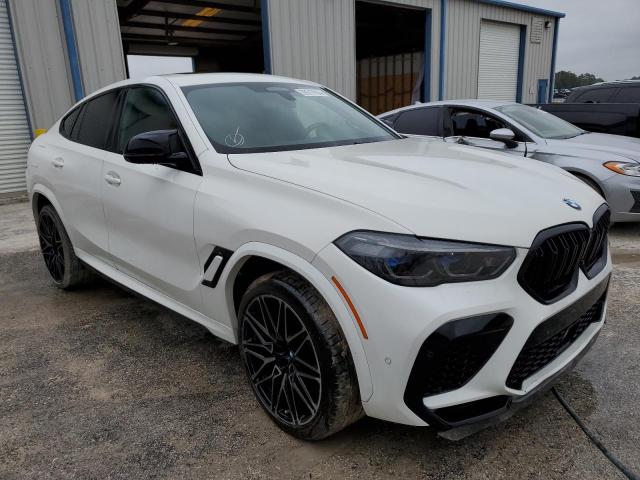 5YMCY0C08N9K52980 - 2022 BMW X6 M WHITE photo 4